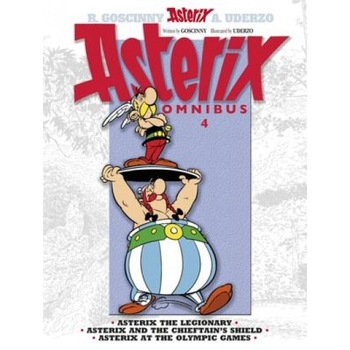 Asterix Omnibus 4: Includes Asterix the Legionary #10, Asterix and the Chieftain's Shield #11, and Asterix at the Olympic Games #12, Rene Goscinny (Author) Asterix Omnibus 4: Includes Asterix the Legionary #10, Asterix and the Chieftain's Shield #11, and Asterix at the Olympic Games #12, Rene Goscinny (Author)