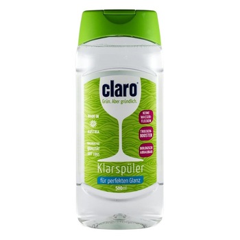 Solutie bio de clatire pentru masina de spalat vase, CLARO, 500 ml Solutie bio de clatire pentru masina de spalat vase, CLARO, 500 ml