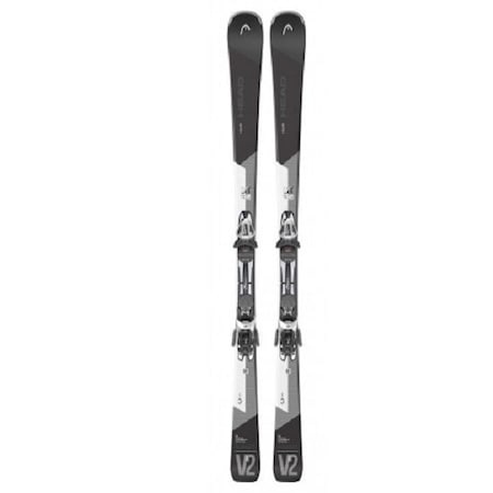 Schiuri Head V-Shape V2 PP9 cu legatura SX 10 GW, 156 cm, alb-negru
