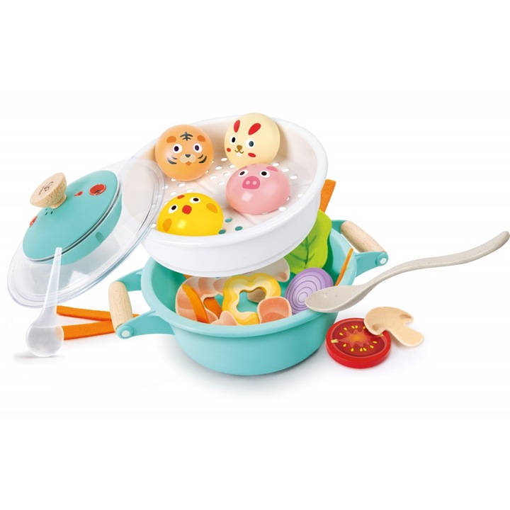 Set de joaca, Hape, Micul Bucatar, 21 piese