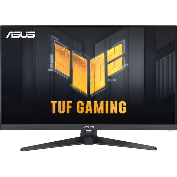 Monitor Gaming VA LED ASUS TUF 31,5" VG328QA1A. Full HD 1920 x 1080, HDMI, DISplayPort, hangszórók, 170 Hz, 1 ms fekete