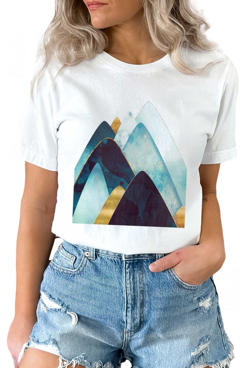 Tricou Abstract Peaks 10013