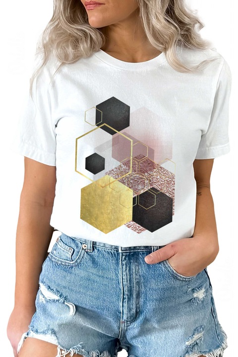 Tricou Metallic Shapes 10049