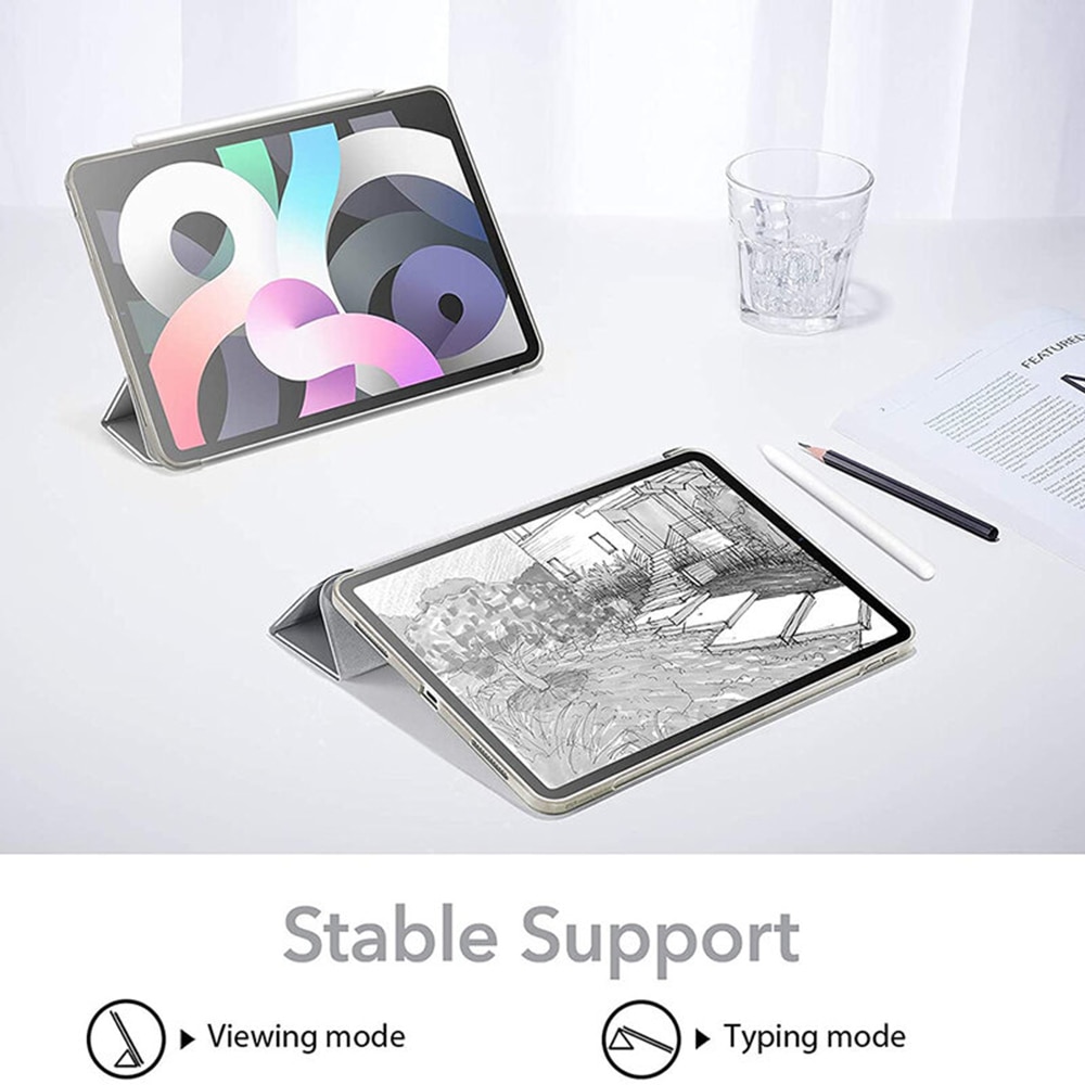 Husa pentru iPad Air 4 2020/Air 5 2022, Rebound Slim, X321, Silver Gray