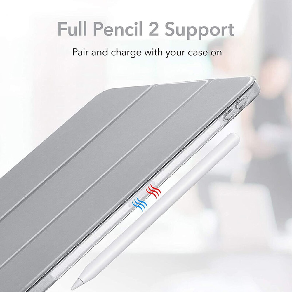 Husa pentru iPad Air 4 2020/Air 5 2022, Rebound Slim, X321, Silver Gray