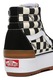 Vans, SK8-Hi Stacked cipő nyersbőr részletekkel, Fekete, Krémszín, 5.5