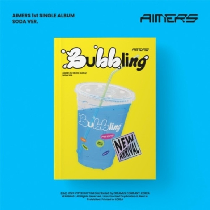 AIMERS - Bubbling (1st Single) Soda Version (CD)