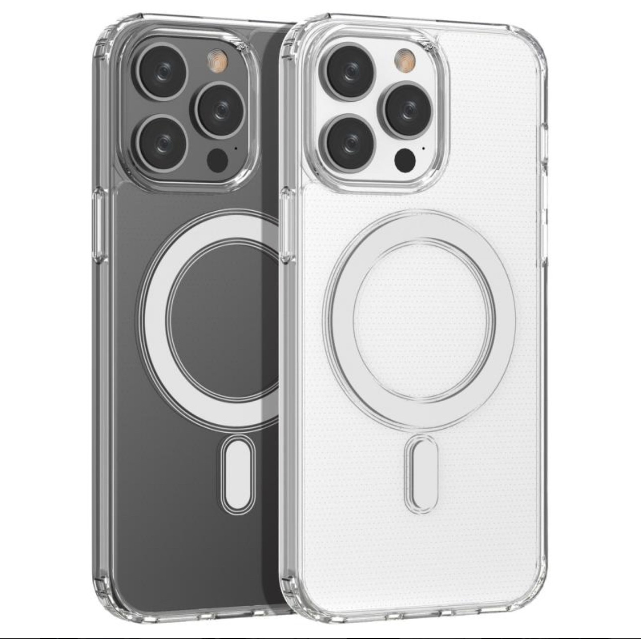 Husa de protectie Apple Clear Case cu MagSafe pentru iPhone 13 Pro, Transparent