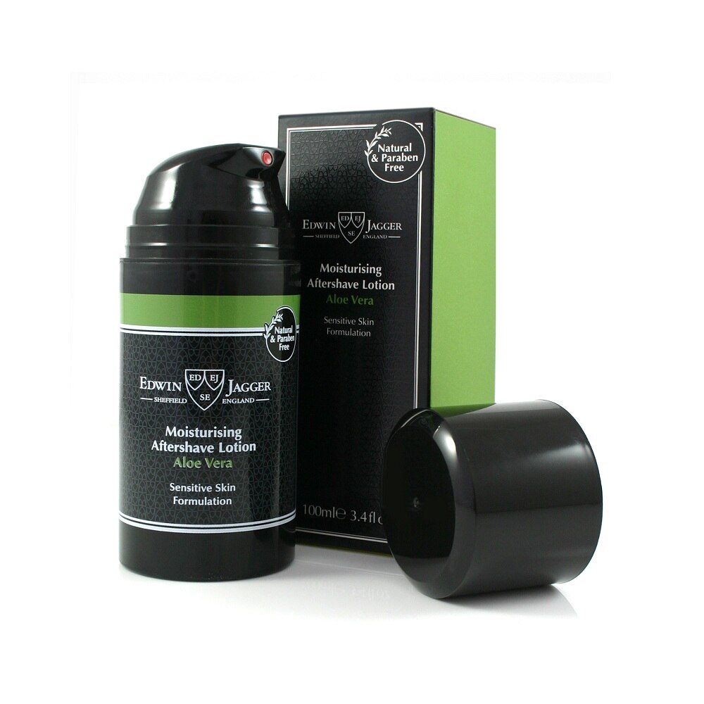 Edwin Jagger Lotiune aftershave 100ml, Aloe Vera