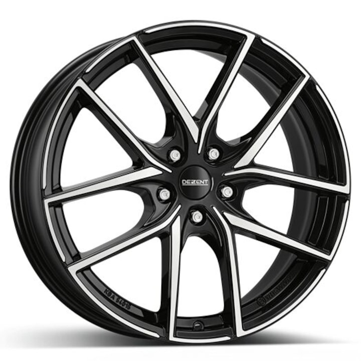 DEZENT TO тъмна алуминиева джанта 7x17 5x108 ET 40.5 централен отвор 63.4 mm