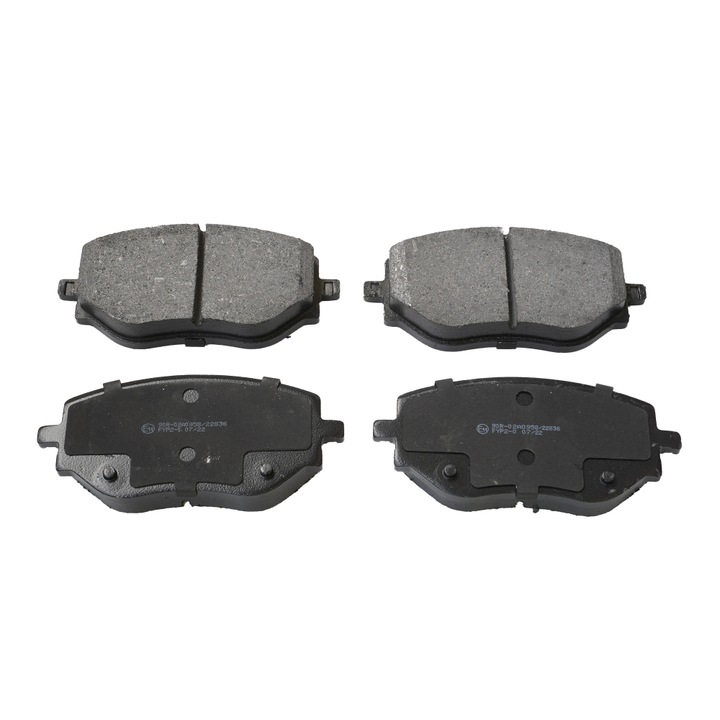 Set placute frana pentru Dacia Logan III, Sandero III, Renault Clio V, Nissan Micra V 1, 0-1, 6H dupa 12.2018