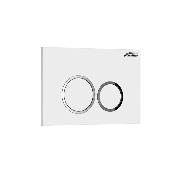 Accesoriu WC Leziter, alb 165x246 mm