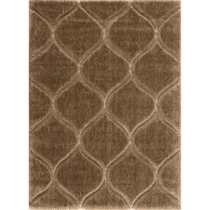 Covor, Hilal, Polipropilena, 60 x 110 cm, Maro