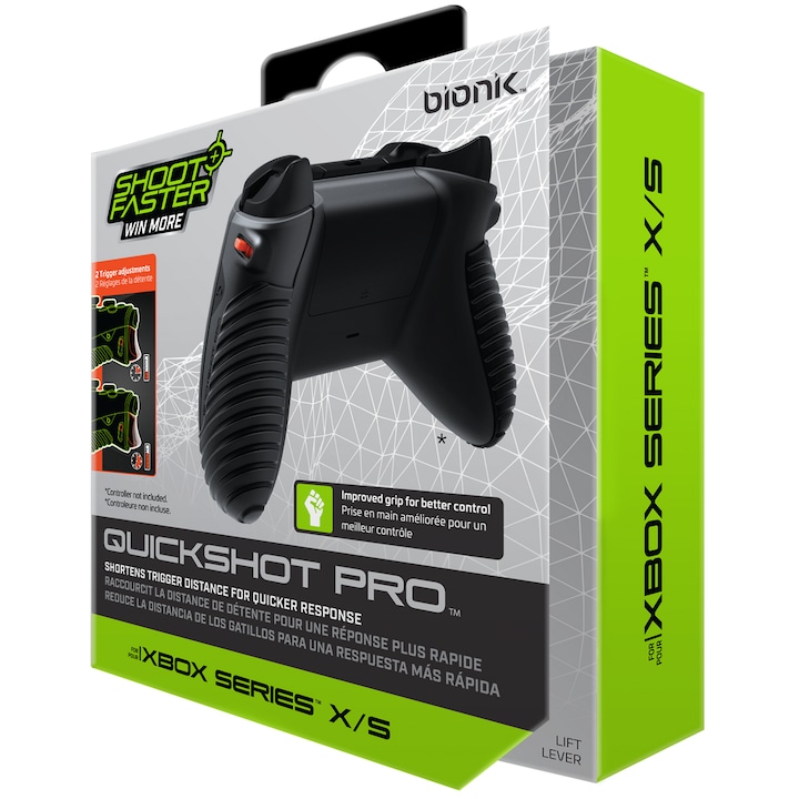 Bionik BNK-9073 Quickshot Pro Xbox Series Fehér Kontroller Ravasz Kiegészítőcsomag