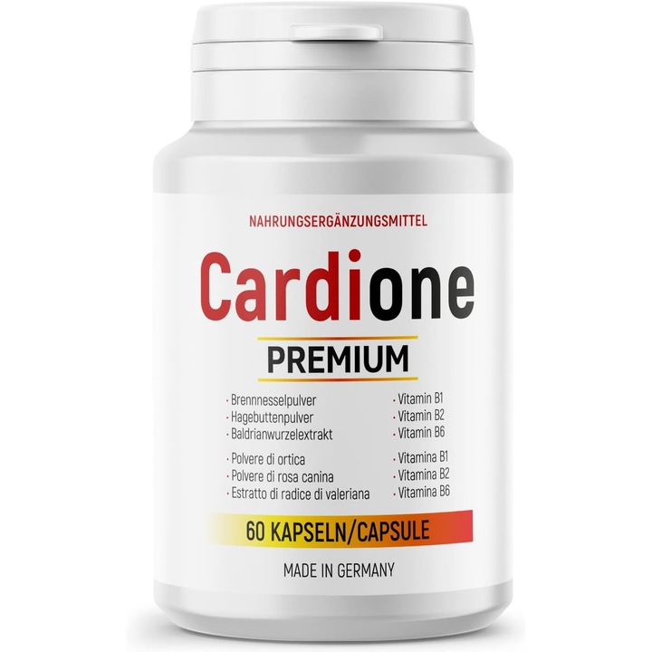 MayProducts Витамини и минерали Cardione Premium - капсули за мъже и жени - 60 (1x)