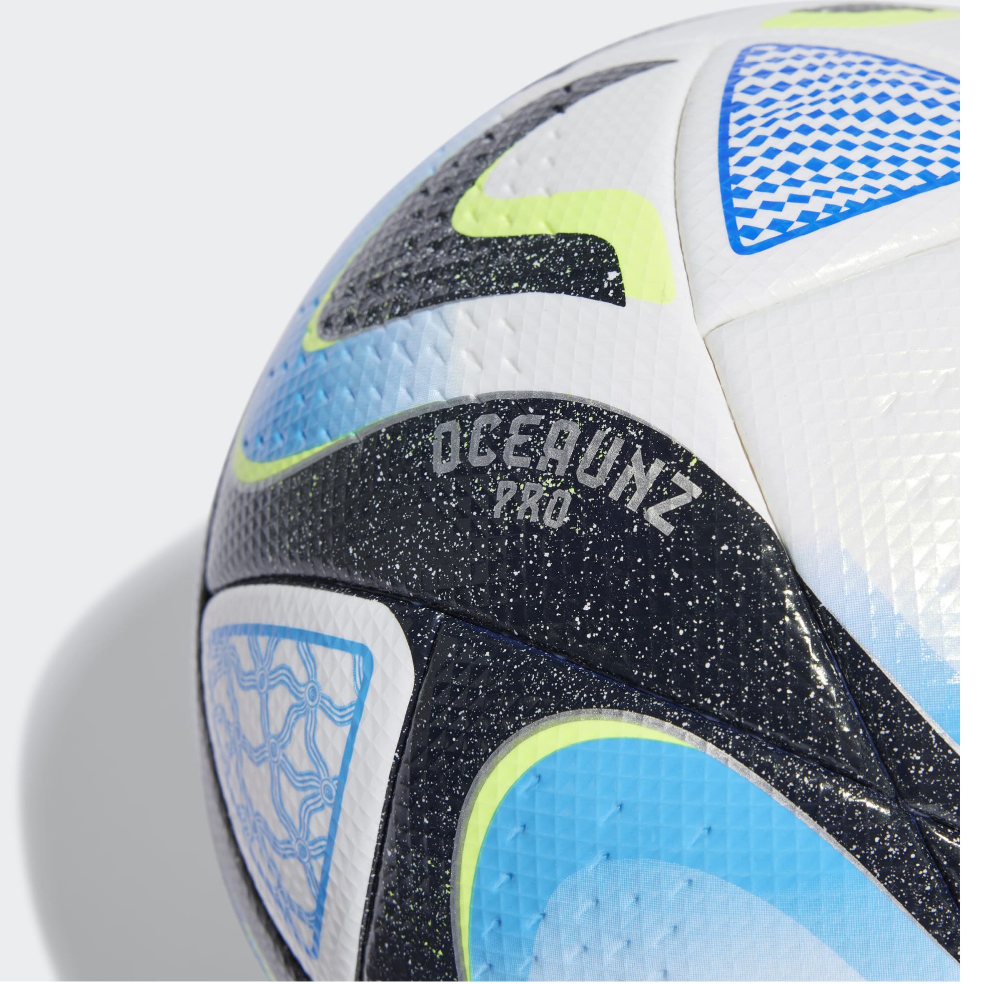 Minge oficiala fotbal Adidas OCEAUNZ PRO, marime 5, albastru/alb