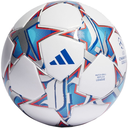 Minge fotbal Adidas UCL LEAGUE, marime 5, alb/albastru