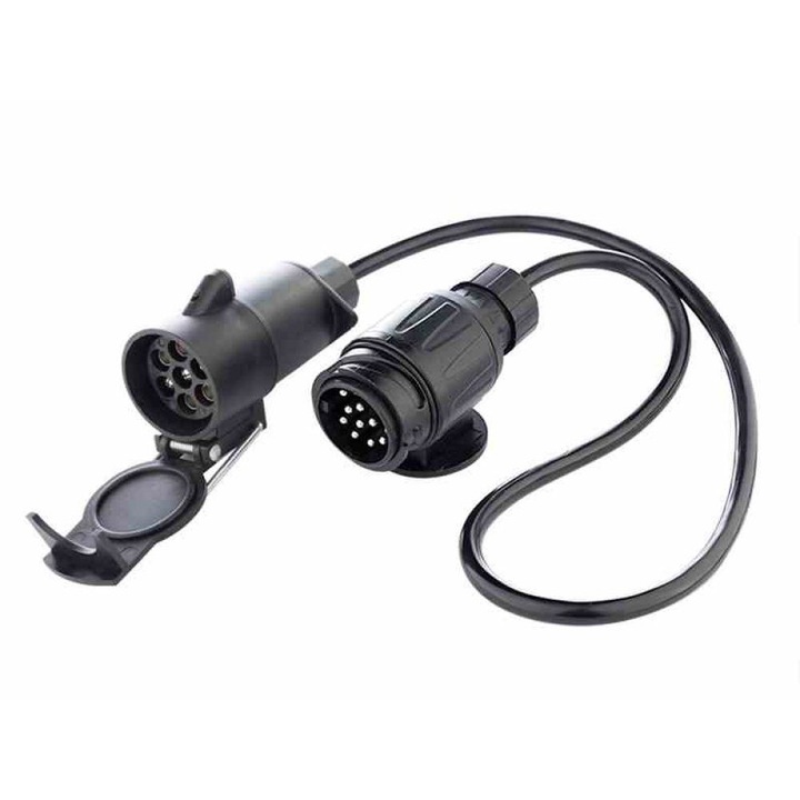 Адаптер за ремарке Carmotion, 13/7 PIN, 12V, с кабел 0.75м, 86768