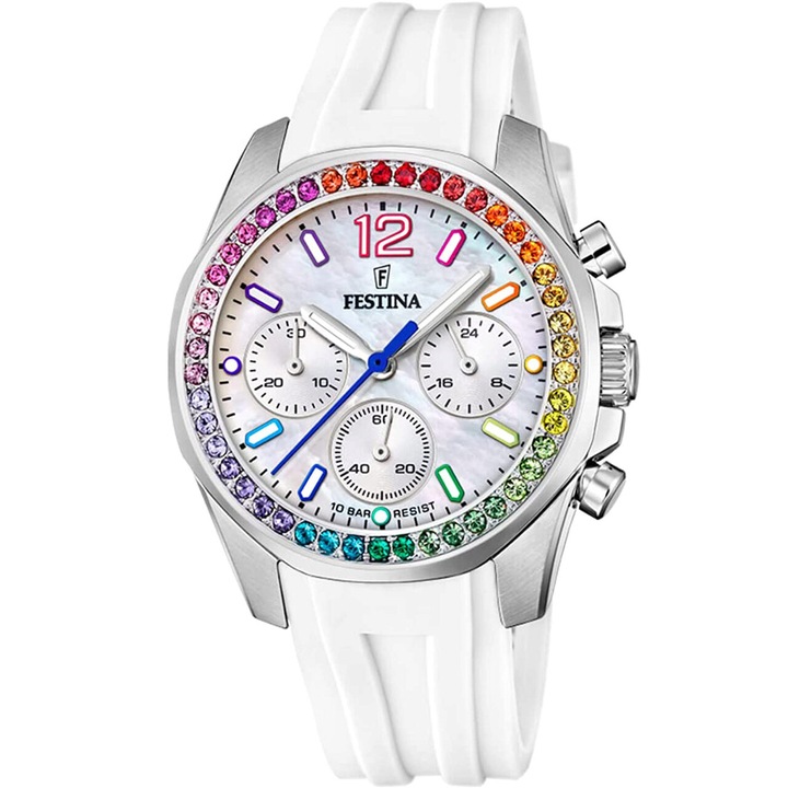 Ceas dama Festina F20610/2 Quartz Argintiu