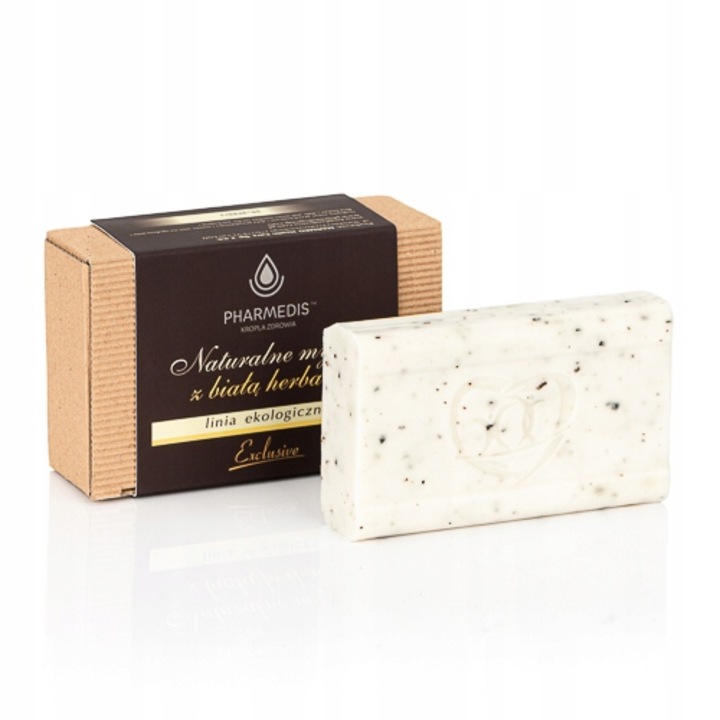 Натурален сапун, Pharmedis, Бял чай, 130 гр