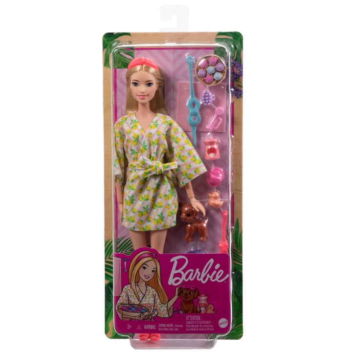Set de joaca Barbie - O zi la spa