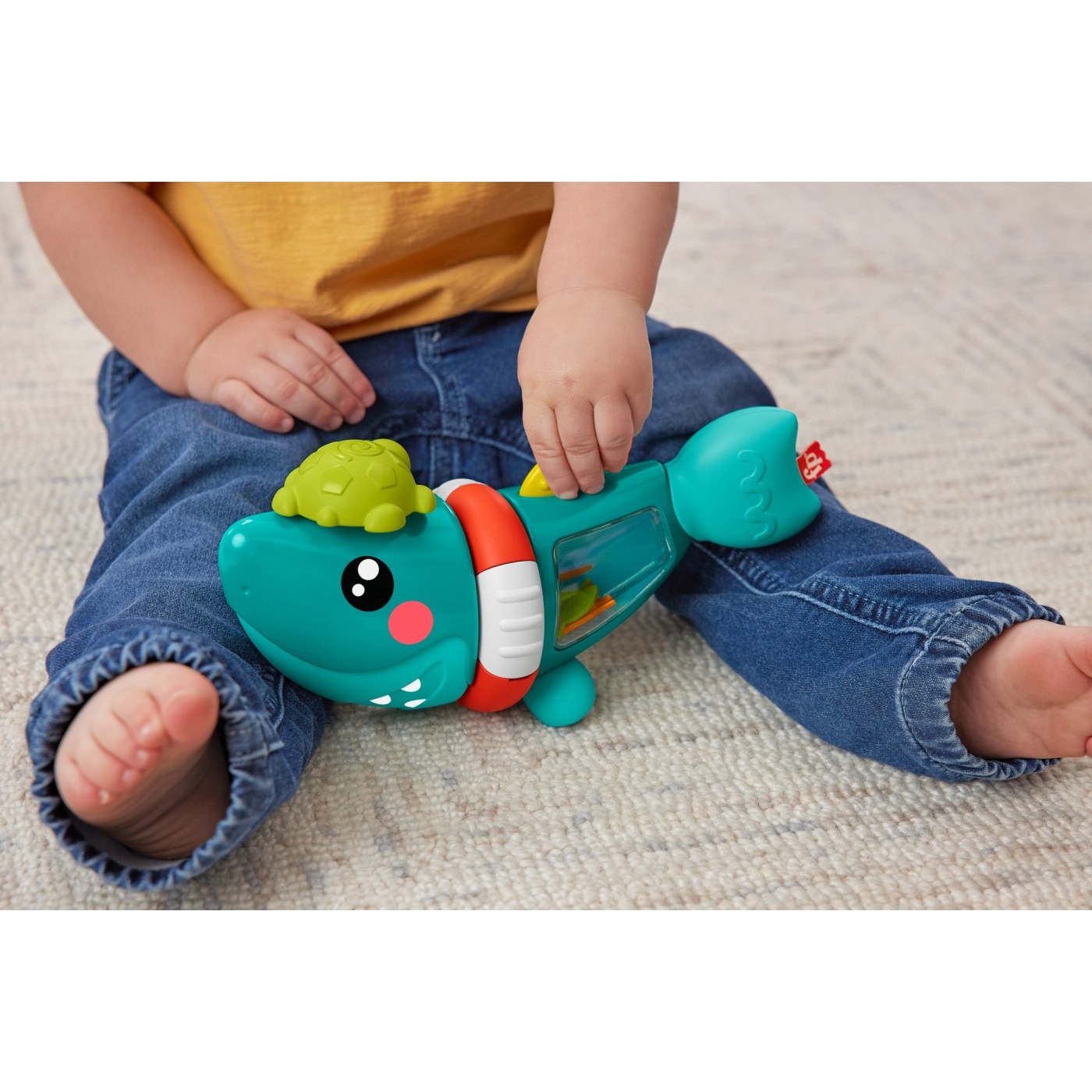 Бебешка играчка Fisher Price - Приятелската акула - eMAG.bg