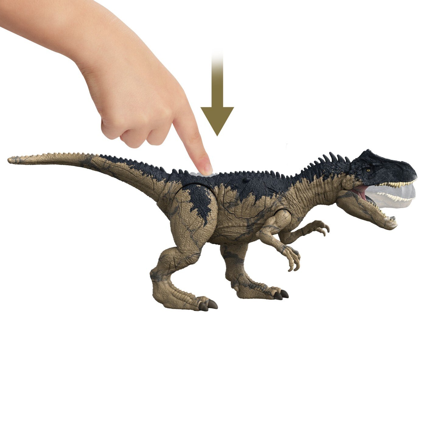 Jurassic world allosaurus store figure