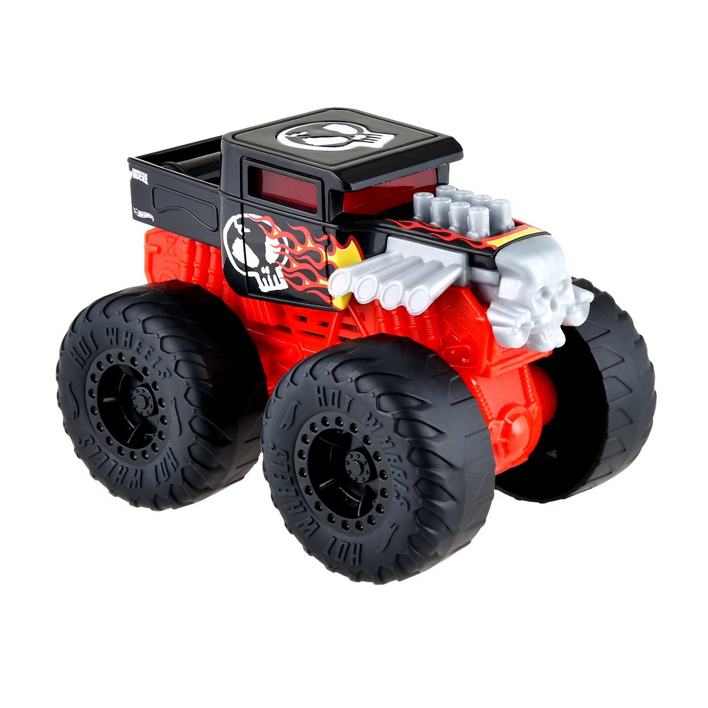 Hot Wheels Monster Truck – Roarin Wreckers, Bone Shaker, hangokkal, 1: ...