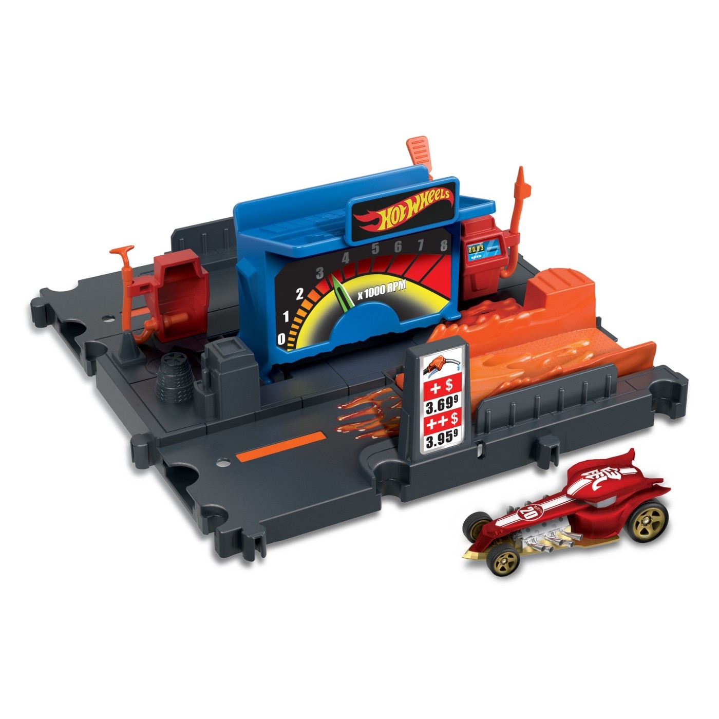 Set de joaca Hot Wheels City - Fuel Station Shift - eMAG.ro