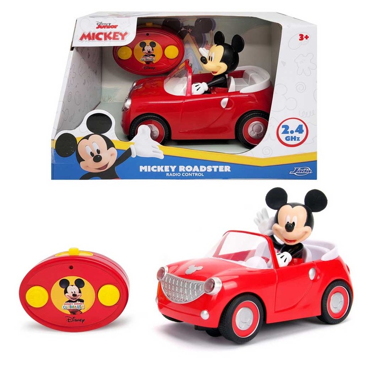 Masinuta RC Disney Mickey Mouse - Mickey, 19 cm