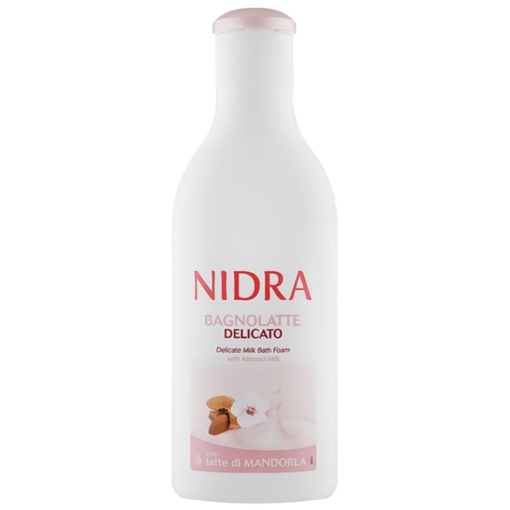 Set 3 x Spuma de Baie Nidra Latte cu Migdale, 750 ml