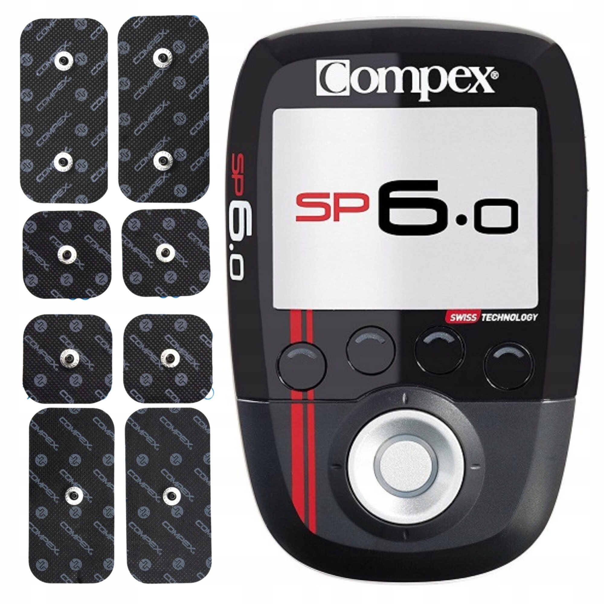Compex SP 6.0. - Electroestimulador, Negro, GoldBikes