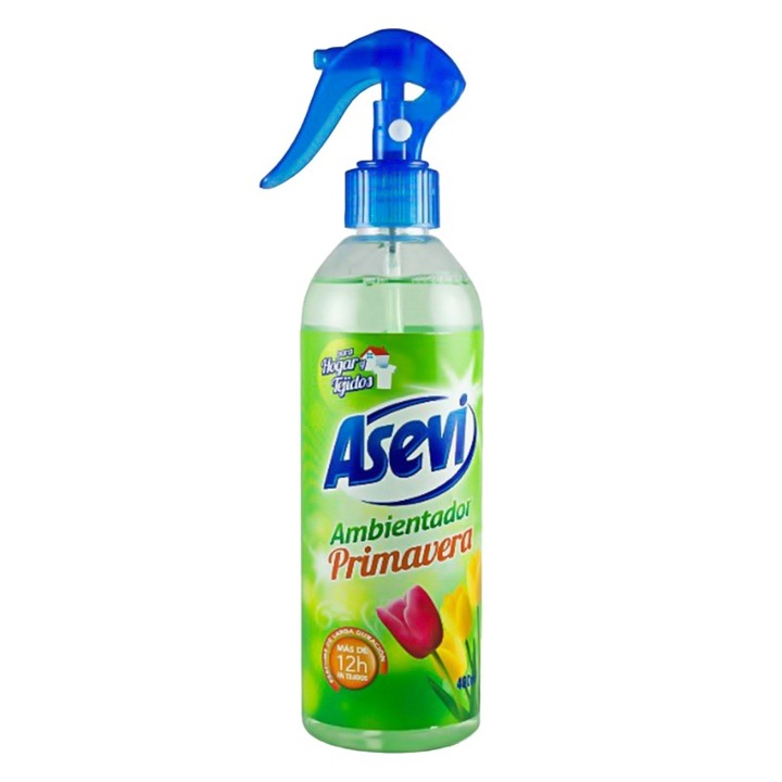 Set 3 x Odorizant Camera Asevi Primavera, cu Pulverizator, 400 ml