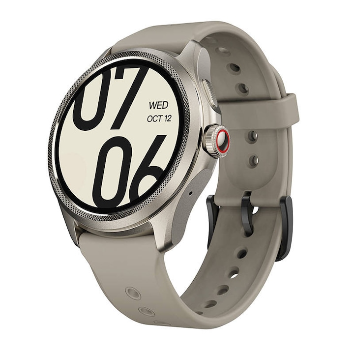 Смарт часовник Mobvoi TicWatch Pro 5, OLED, GPS, Пясъчен цвят