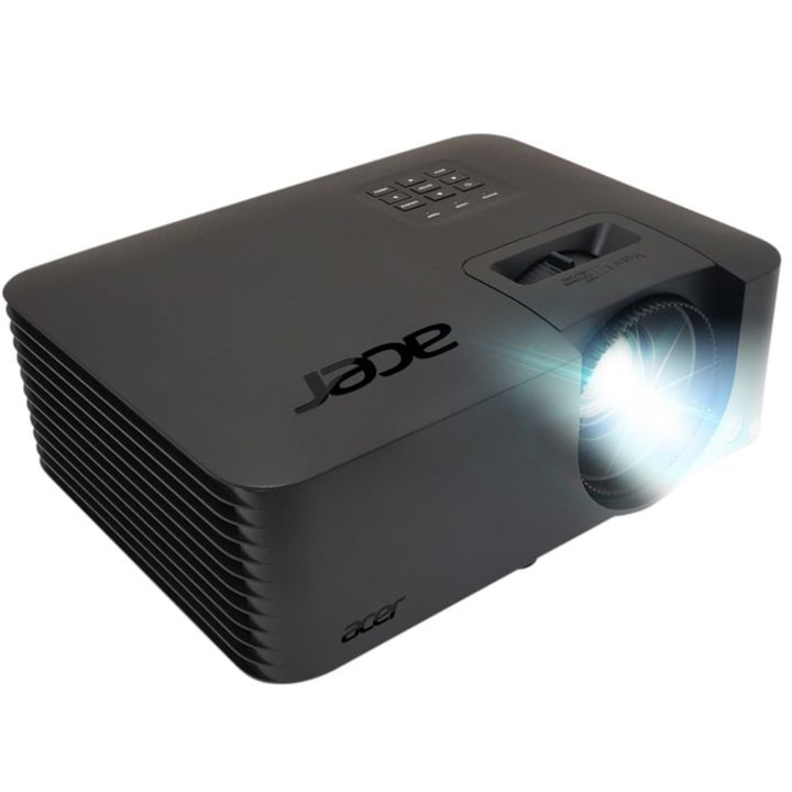 Acer XL2220 DLP 3D projektor, 1280x800 WUXGA, 3500 Lumen, 20000 óra lámpa élettartam, Hangszóró, Fekete