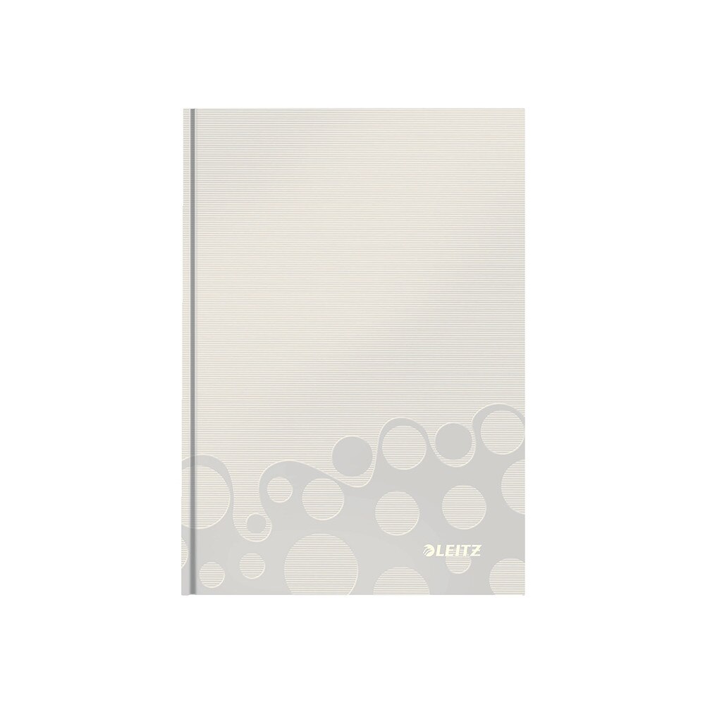 Caiet A5 Leitz Wow, alb, dictando, coperta dura