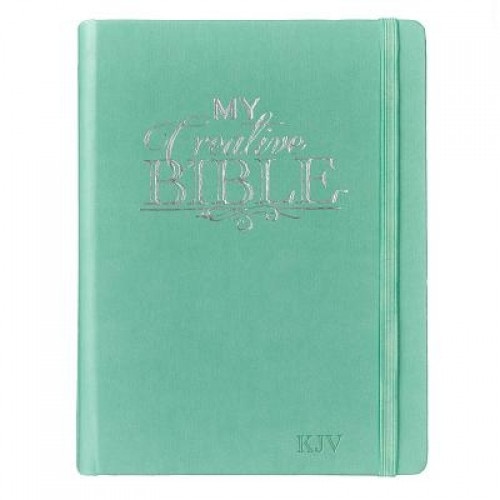 My Creative Bible KJV: Aqua Hardcover Bible,