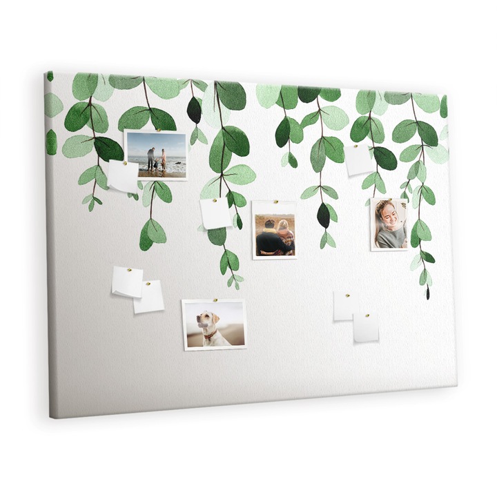 Tabla de pluta. Tulup. Planta frunze. Verde. 140 cm x 100 cm. Metal. 00088379