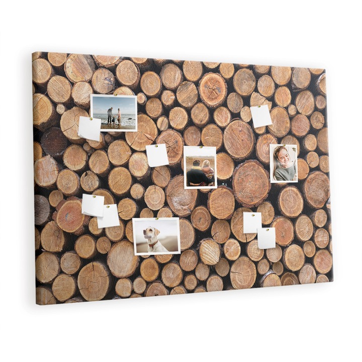 Pin tábla, Tulup, Fák, Barna, 140x100 cm, 010630700040100088536
