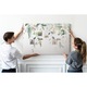 Pin tábla, Tulup, Natura növényi levelek, Zöld, 120x80 cm, 010630700030200088422