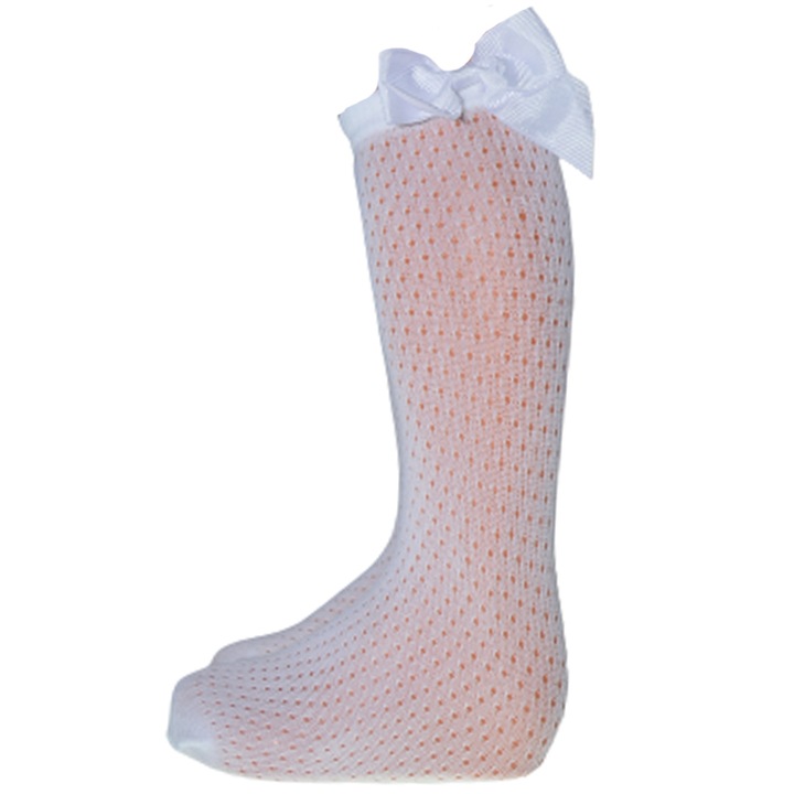 Дълги чорапи за момиче Day Mod 253298A-26-28 101858, Бял