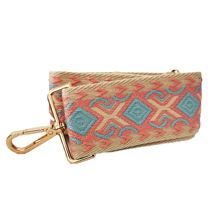 G-Tech Funky Color állítható vállpánt, 140 cm, 5 cm szélesség, textil anyag, W modell, többszínű