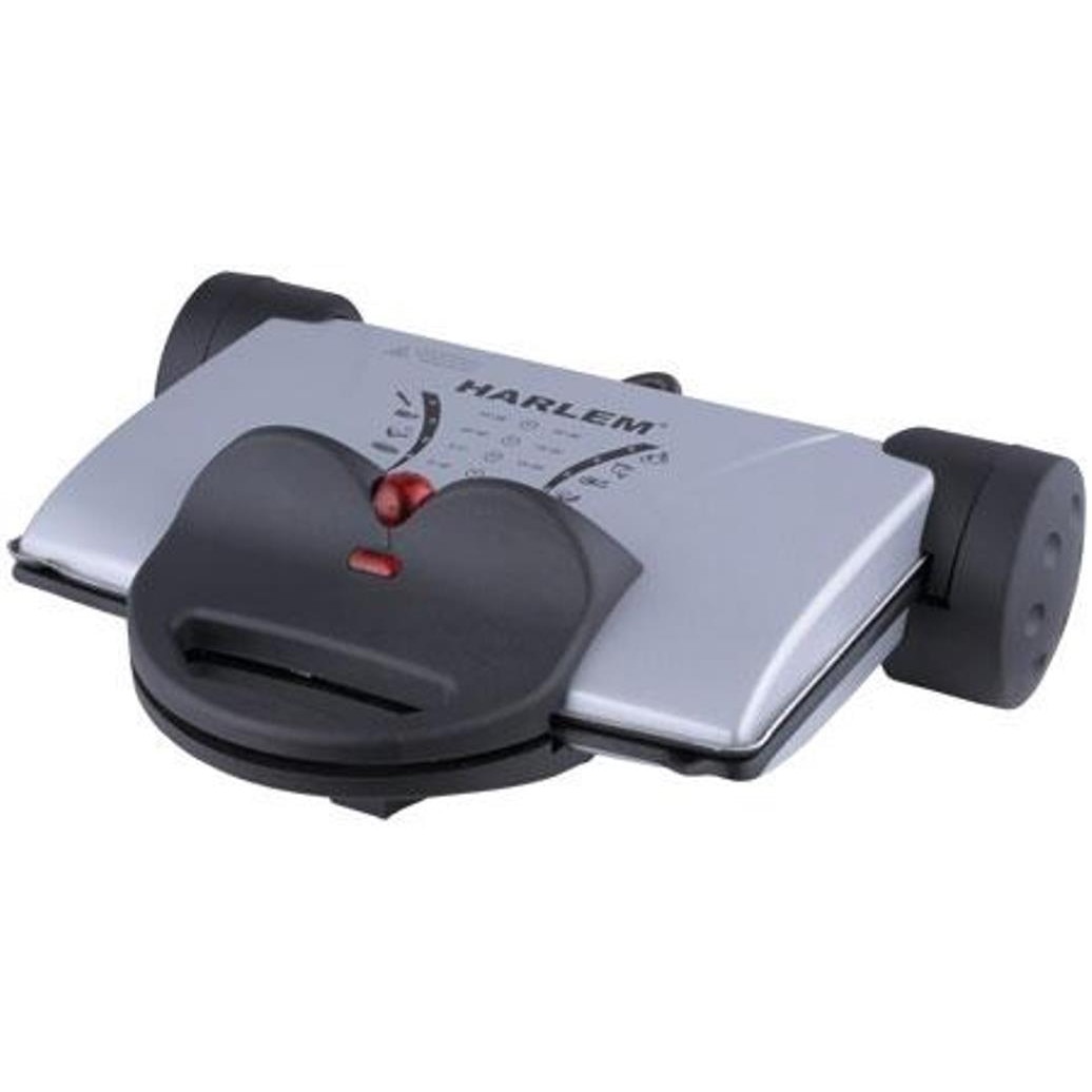 Gratar electric si toaster profesional cu termostat Harlem®, suprafata antiaderenta, 1600W