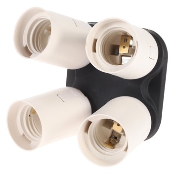 Splitter 4 in 1 lampa E27 lumina continua Splitter 4 in 1 lampa E27 lumina continua