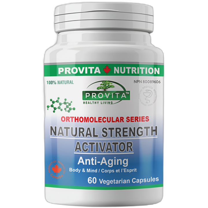 Natural Strength Activator Anti-Aging "Orthomolecular Series", 60 capsule, Provita Nutrition
