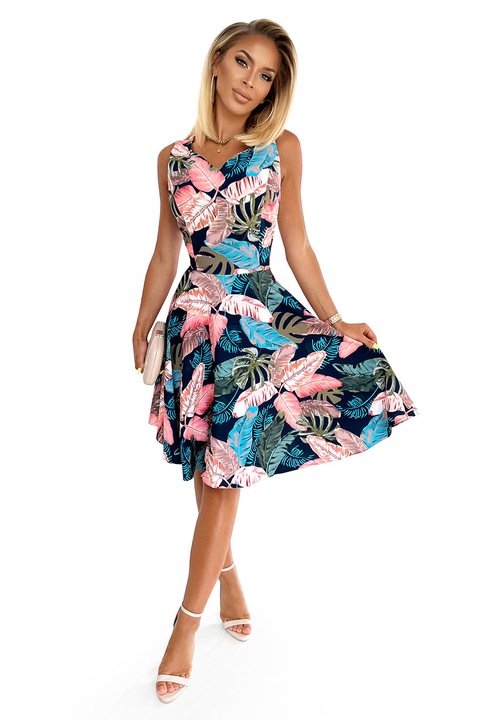 Дамска рокля Addison, Синьо/Розово, Син