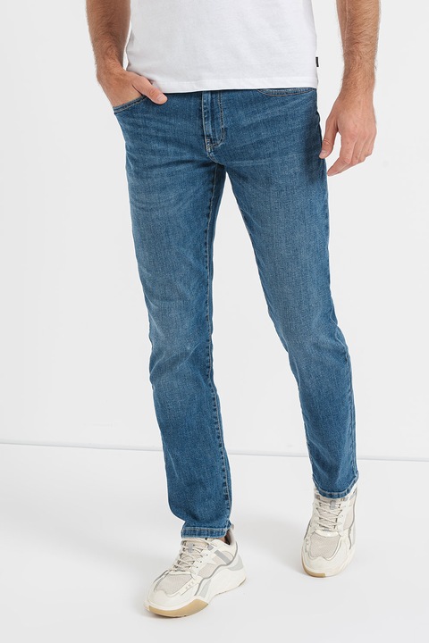 Only & Sons, Blugi regular fit cu talie medie, Albastru, W34-L32