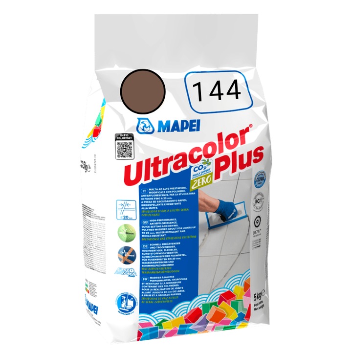 Chit de rosturi gresie si faianta UltraColor Plus 144 5kg