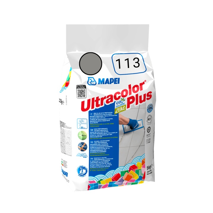 Chit de rosturi gresie si faianta Ultra Color Plus 113 5kg