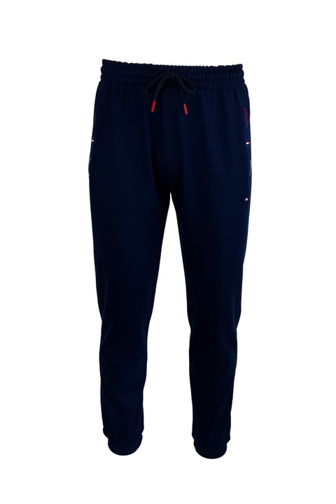 Pantaloni trening barbat, bleumarin, cu terminatie inferioara elastica, 2XL
